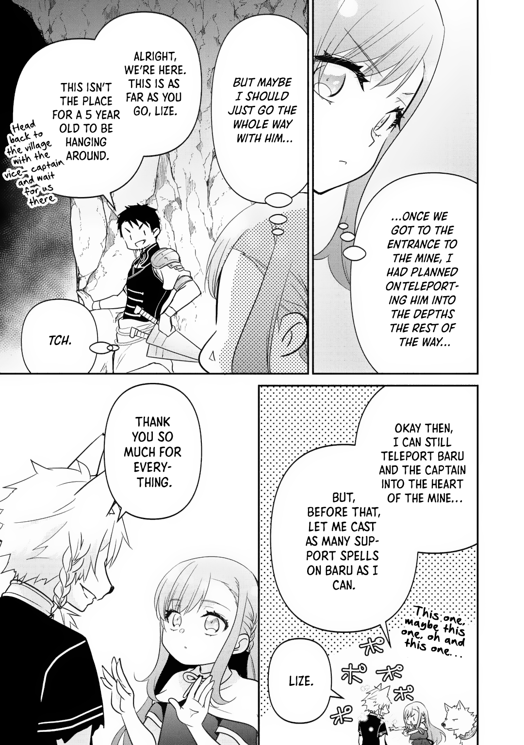 Tensei Youjo. Kamikemono to Ouji to, Saikyou no Ojisan Youhei-dan no Naka de Ikiru Chapter 21 - Page 6