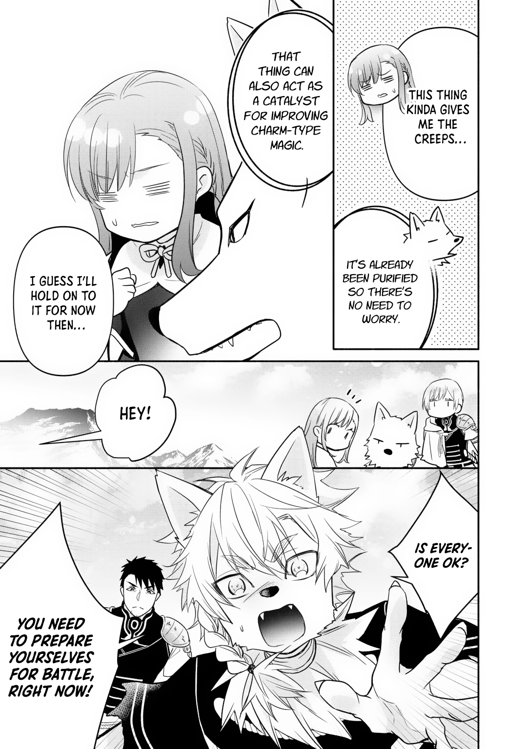 Tensei Youjo. Kamikemono to Ouji to, Saikyou no Ojisan Youhei-dan no Naka de Ikiru Chapter 22 - Page 23