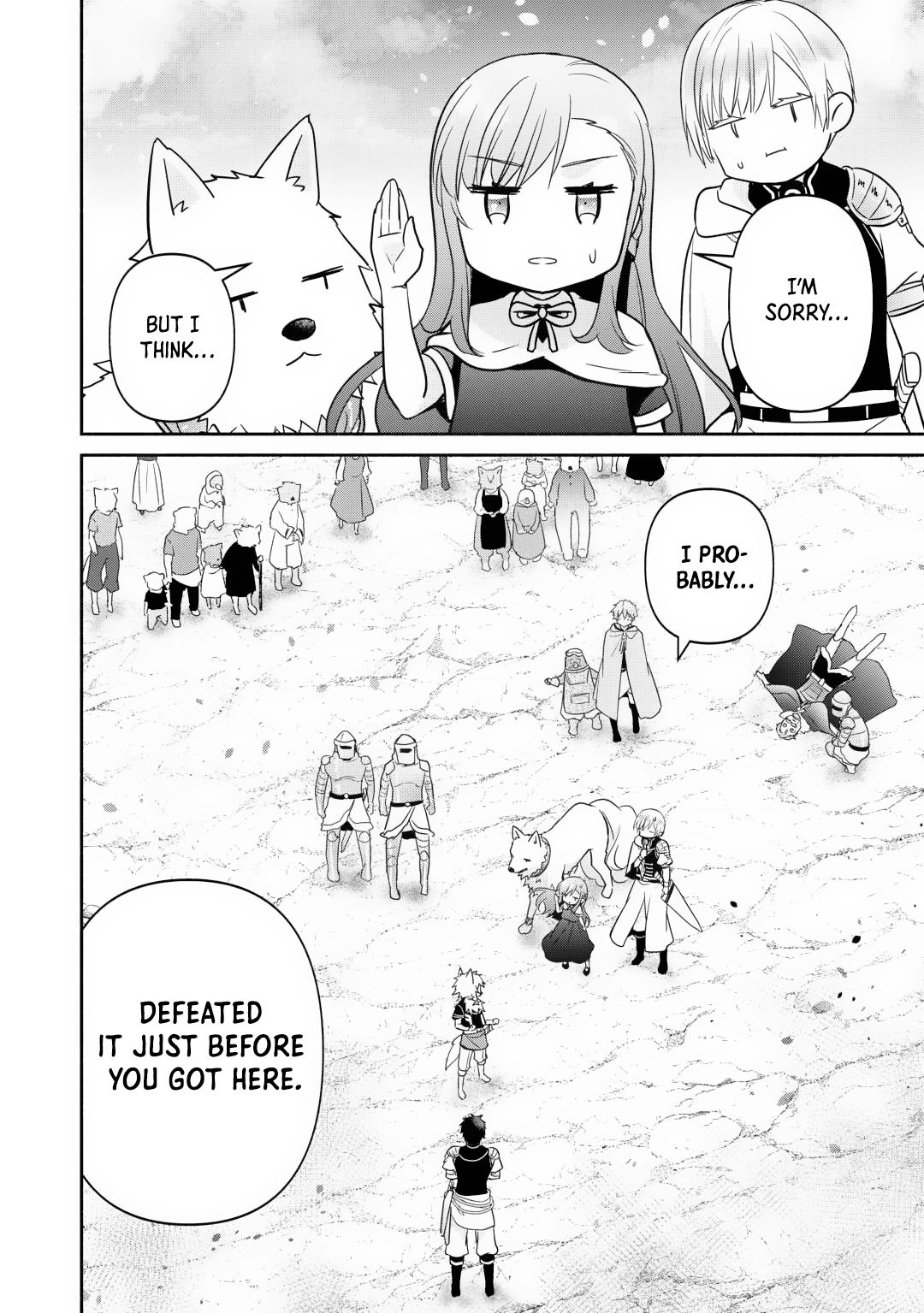 Tensei Youjo. Kamikemono to Ouji to, Saikyou no Ojisan Youhei-dan no Naka de Ikiru Chapter 22 - Page 28