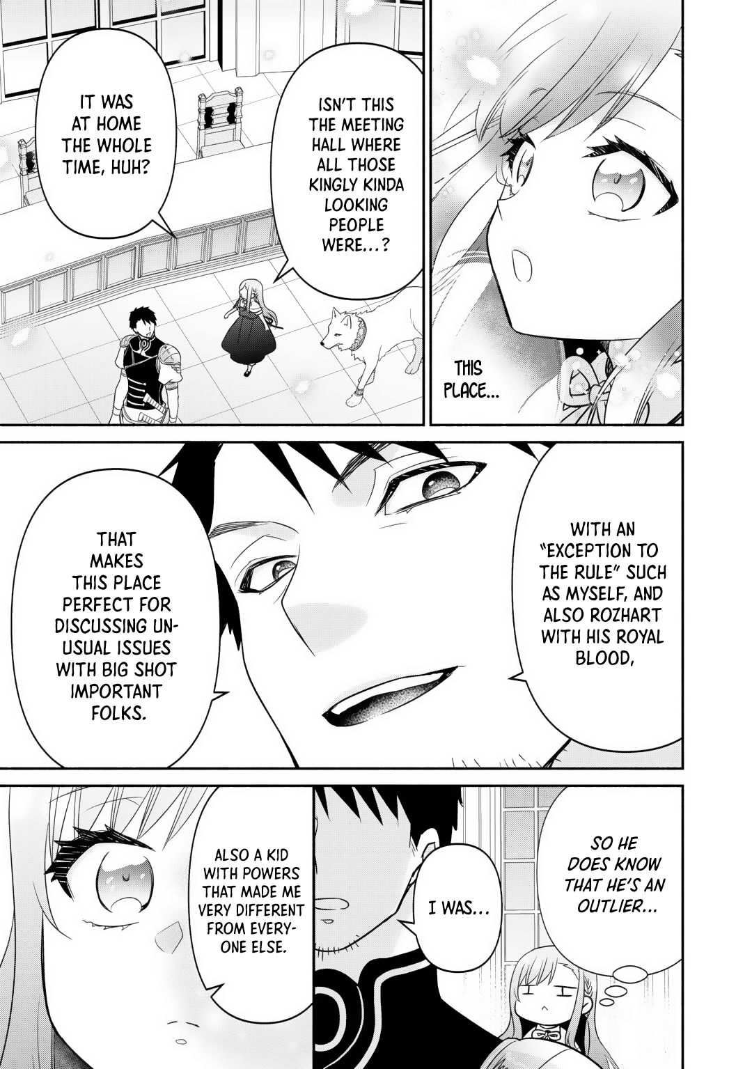 Tensei Youjo. Kamikemono to Ouji to, Saikyou no Ojisan Youhei-dan no Naka de Ikiru Chapter 23 - Page 22