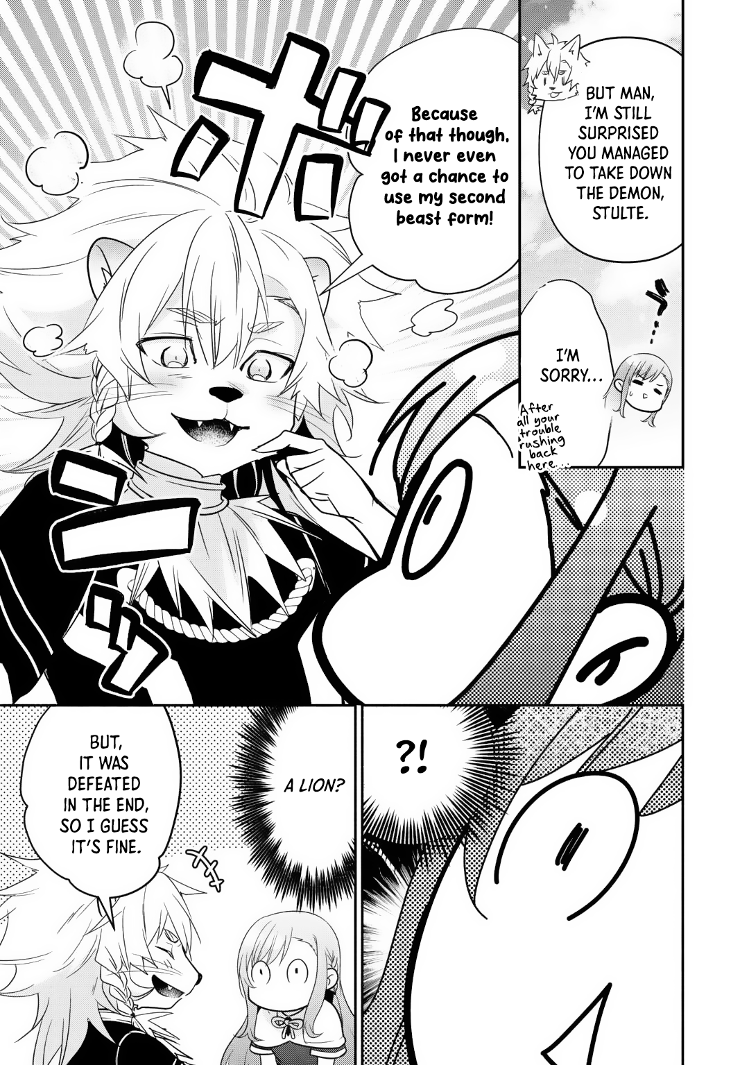 Tensei Youjo. Kamikemono to Ouji to, Saikyou no Ojisan Youhei-dan no Naka de Ikiru Chapter 23 - Page 6