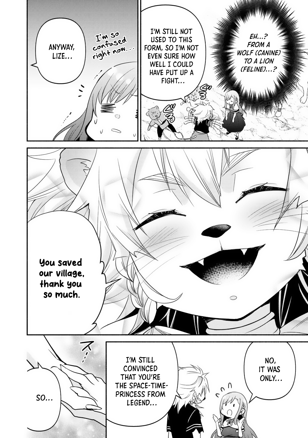 Tensei Youjo. Kamikemono to Ouji to, Saikyou no Ojisan Youhei-dan no Naka de Ikiru Chapter 23 - Page 7