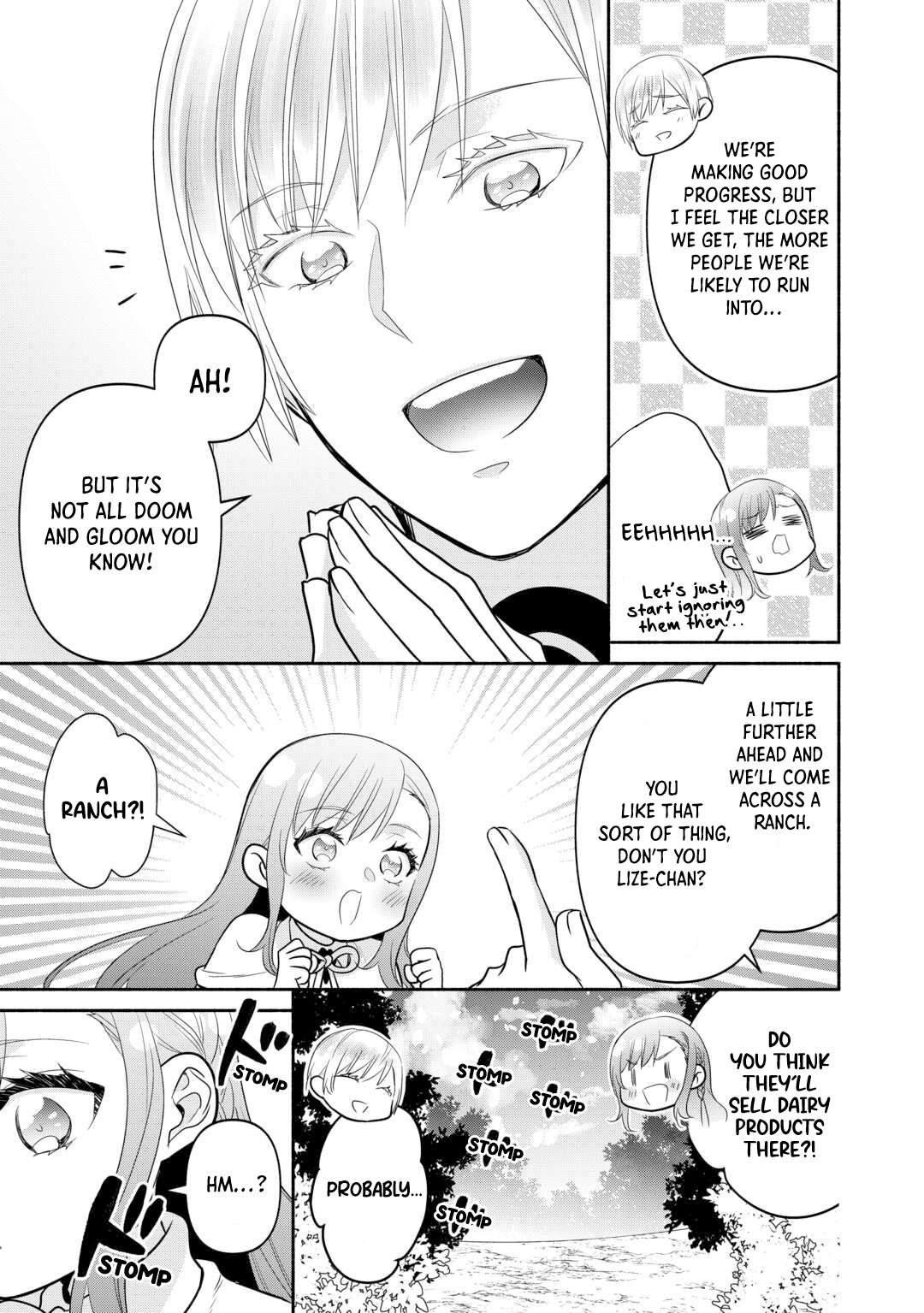 Tensei Youjo. Kamikemono to Ouji to, Saikyou no Ojisan Youhei-dan no Naka de Ikiru Chapter 25 - Page 23