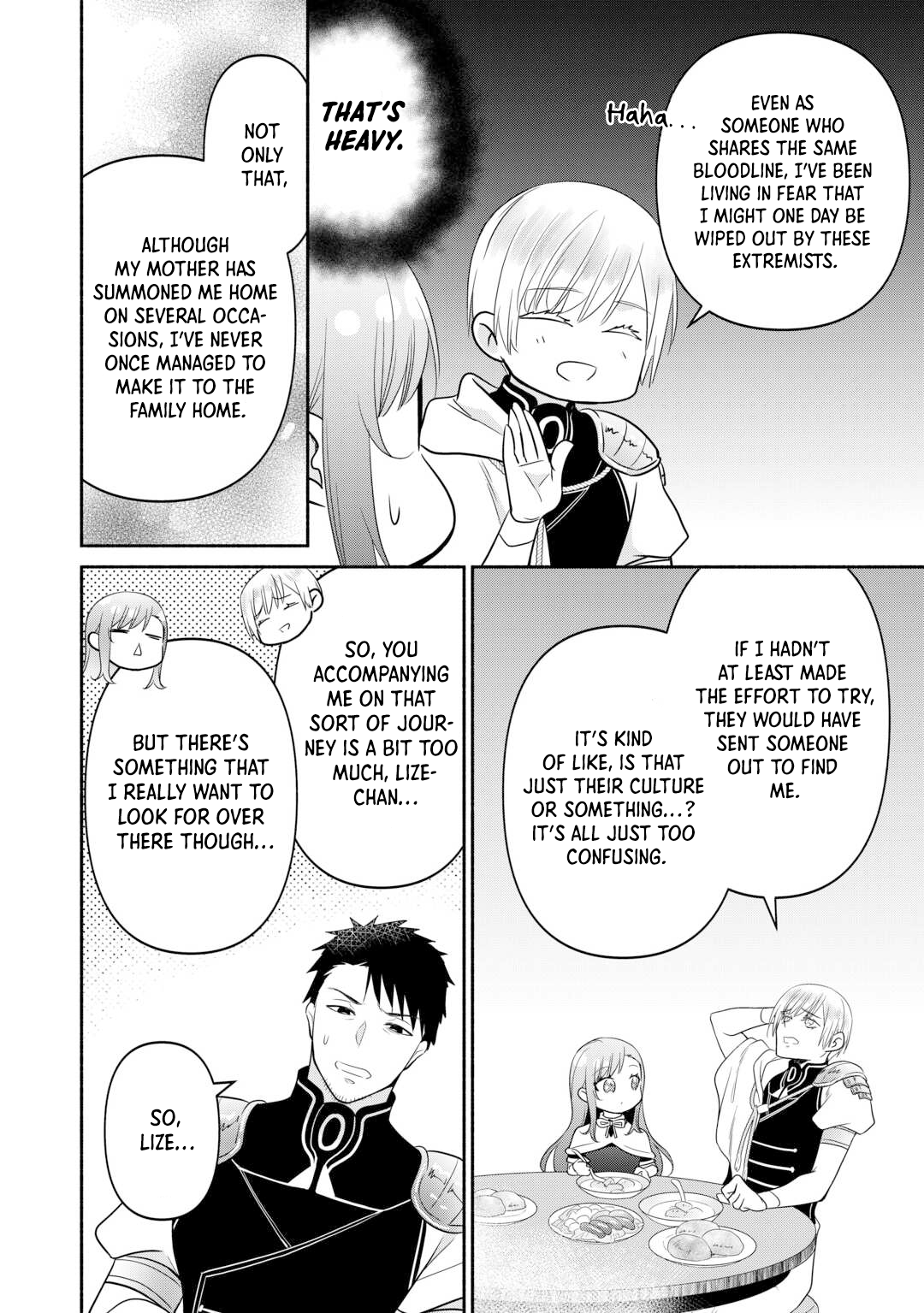Tensei Youjo. Kamikemono to Ouji to, Saikyou no Ojisan Youhei-dan no Naka de Ikiru Chapter 25 - Page 10
