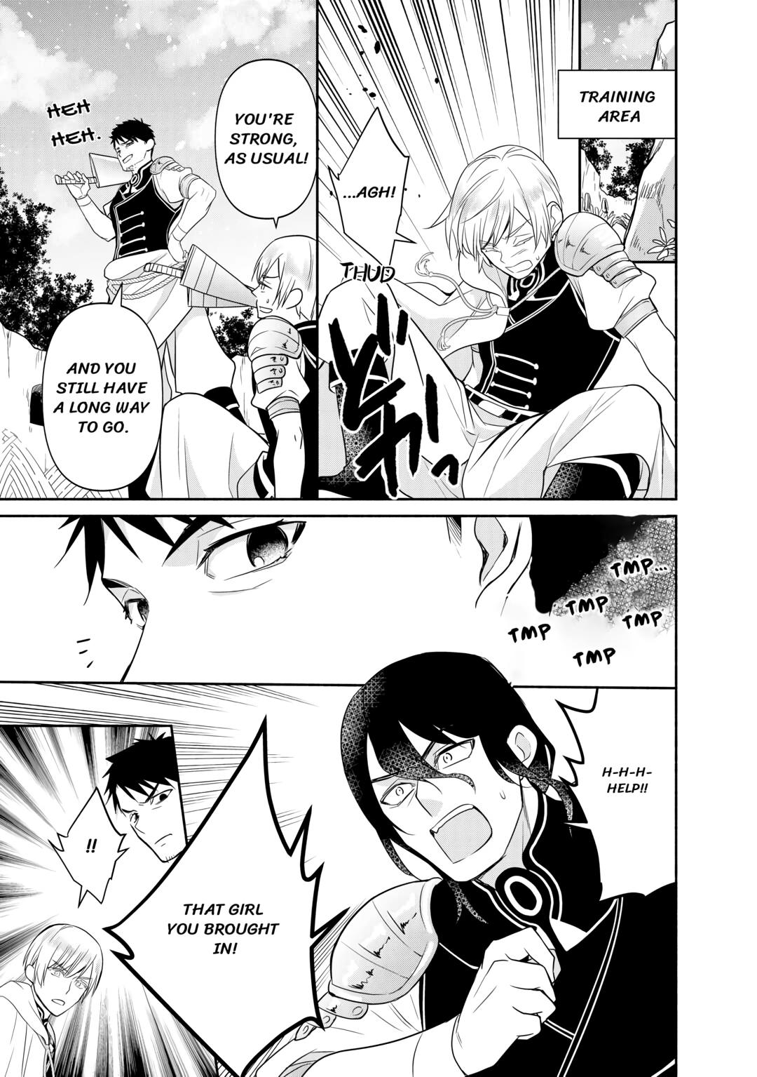 Tensei Youjo. Kamikemono to Ouji to, Saikyou no Ojisan Youhei-dan no Naka de Ikiru Chapter 3 - Page 19