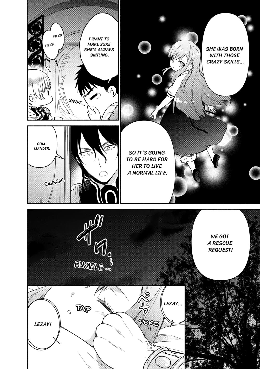 Tensei Youjo. Kamikemono to Ouji to, Saikyou no Ojisan Youhei-dan no Naka de Ikiru Chapter 4 - Page 2