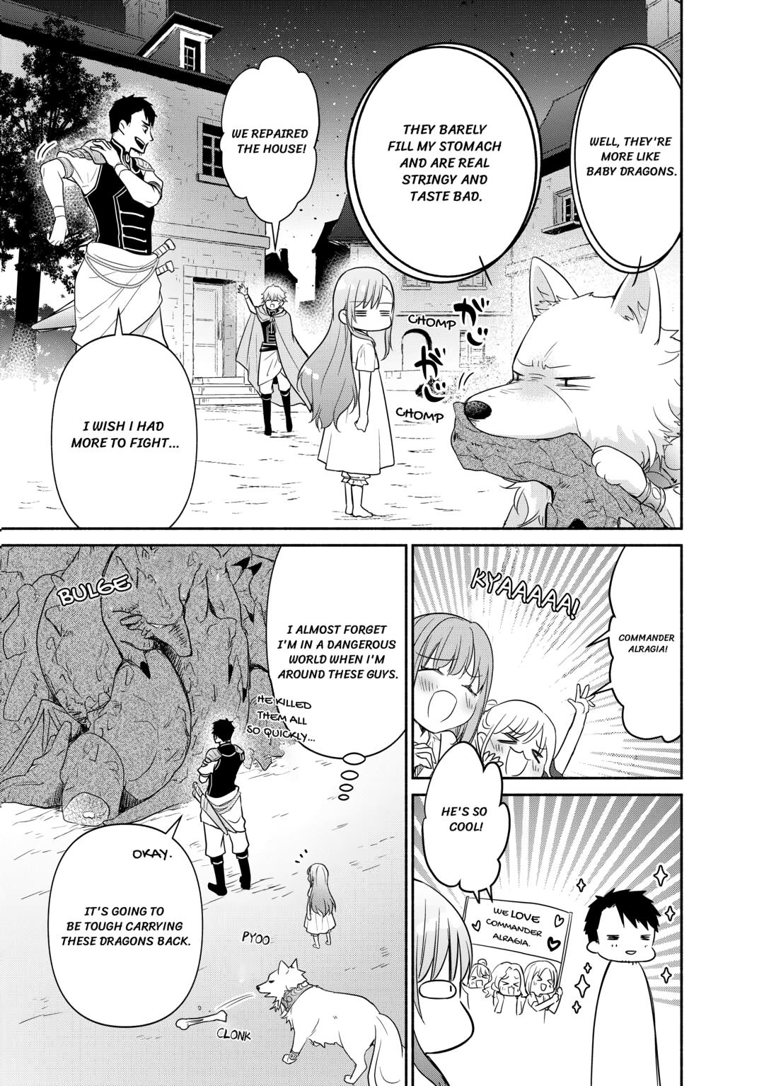 Tensei Youjo. Kamikemono to Ouji to, Saikyou no Ojisan Youhei-dan no Naka de Ikiru Chapter 4 - Page 11