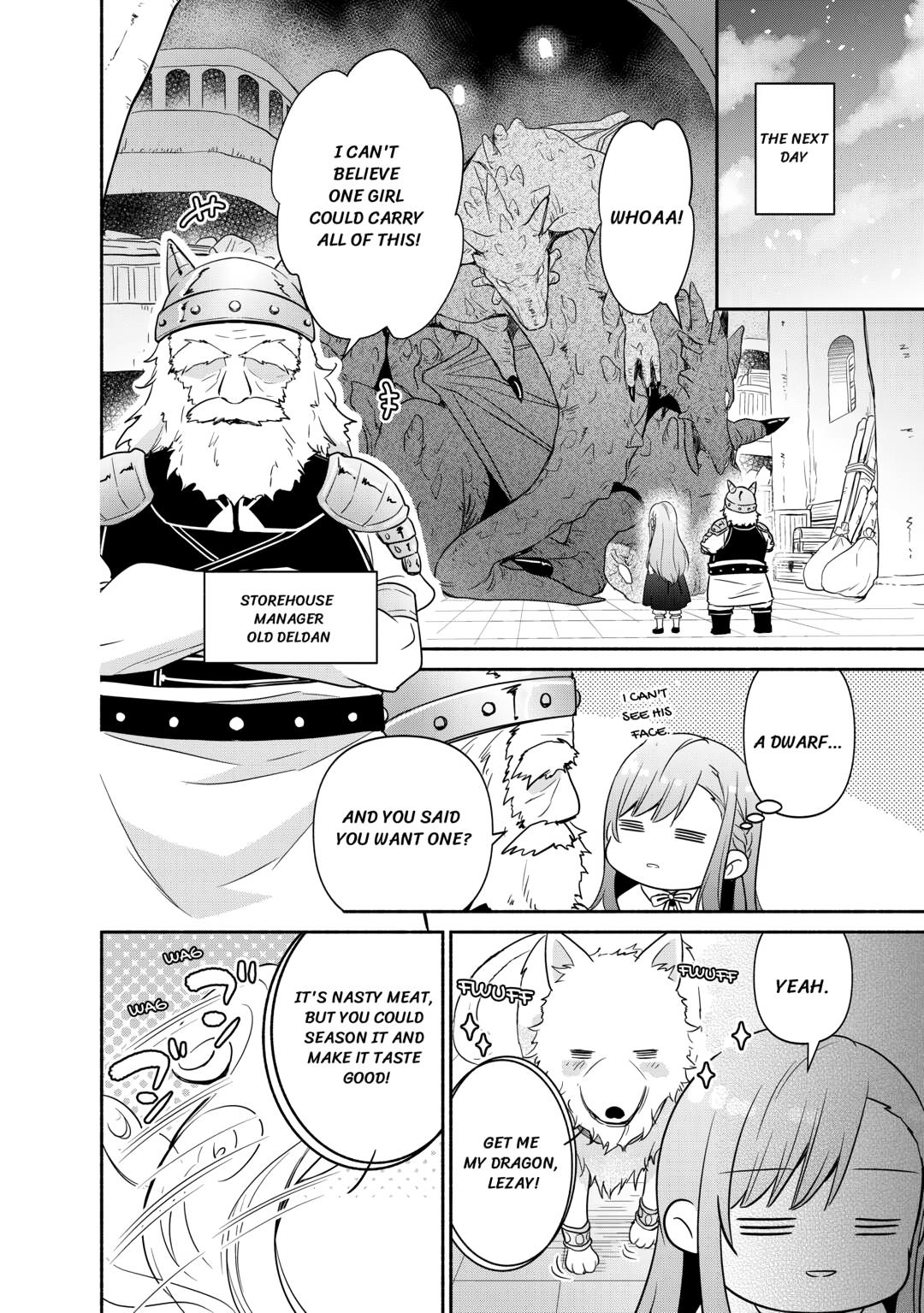 Tensei Youjo. Kamikemono to Ouji to, Saikyou no Ojisan Youhei-dan no Naka de Ikiru Chapter 4 - Page 14
