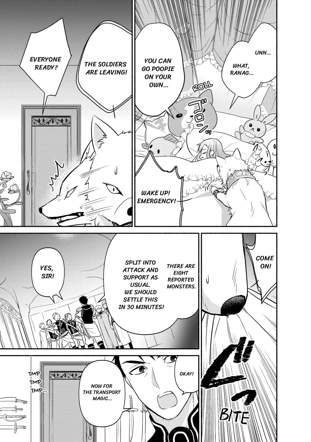 Tensei Youjo. Kamikemono to Ouji to, Saikyou no Ojisan Youhei-dan no Naka de Ikiru Chapter 4 - Page 3