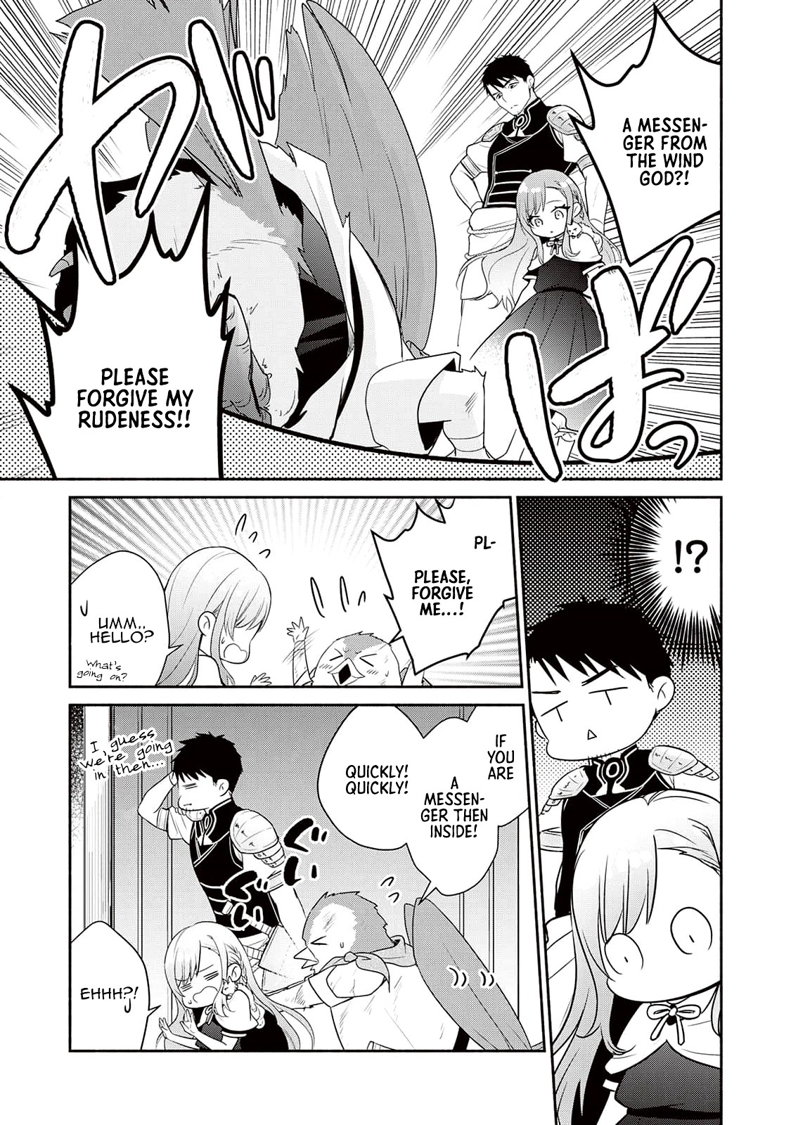 Tensei Youjo. Kamikemono to Ouji to, Saikyou no Ojisan Youhei-dan no Naka de Ikiru Chapter 5 - Page 11