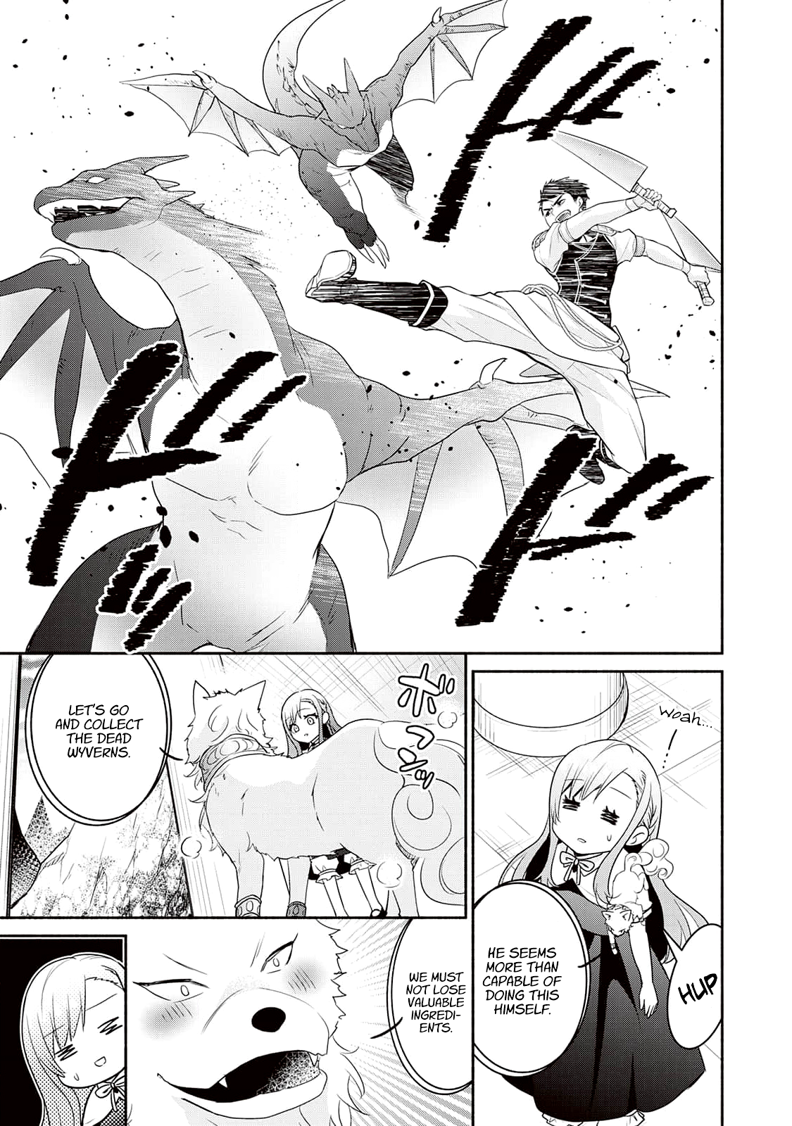 Tensei Youjo. Kamikemono to Ouji to, Saikyou no Ojisan Youhei-dan no Naka de Ikiru Chapter 5 - Page 19