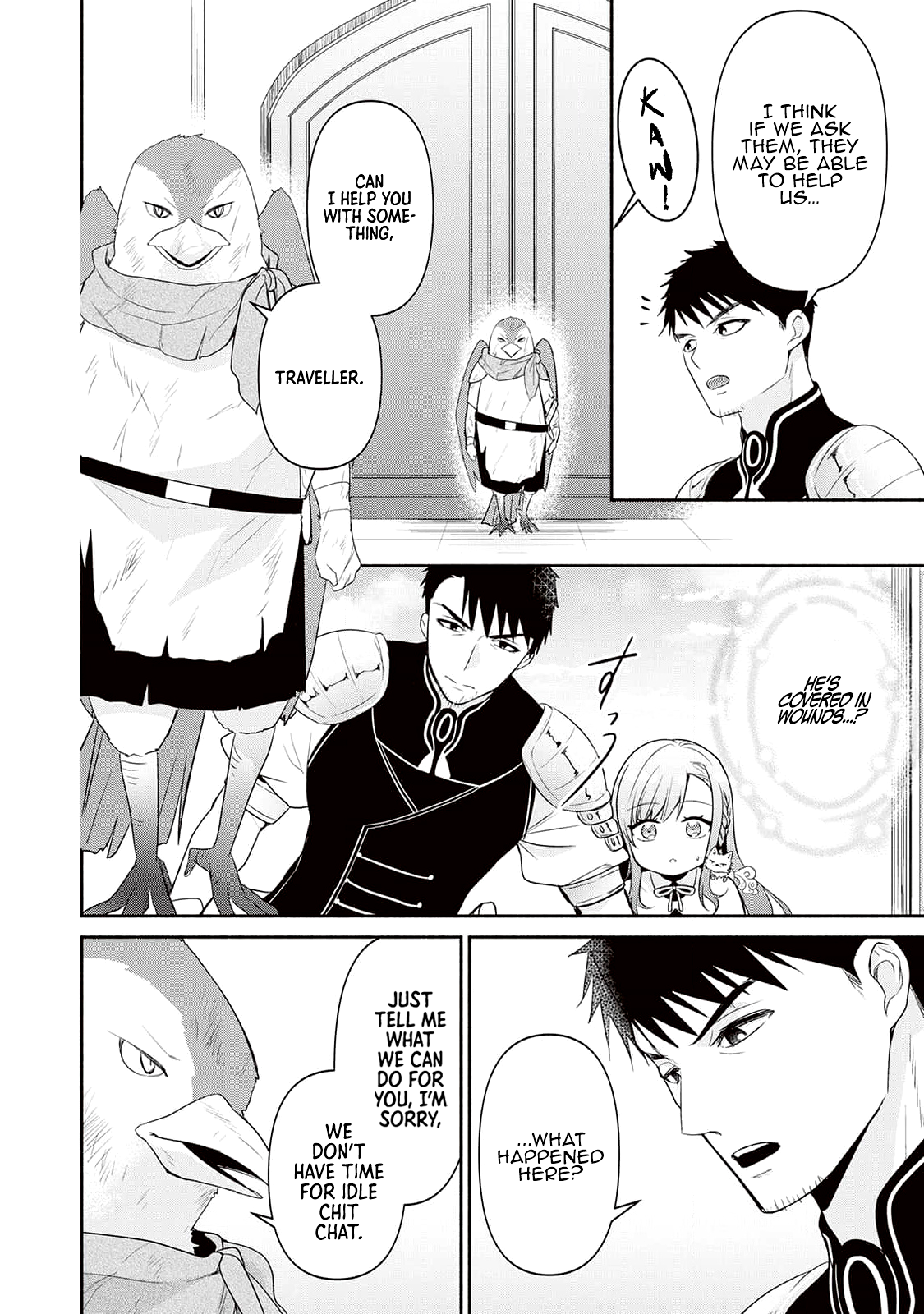 Tensei Youjo. Kamikemono to Ouji to, Saikyou no Ojisan Youhei-dan no Naka de Ikiru Chapter 5 - Page 8