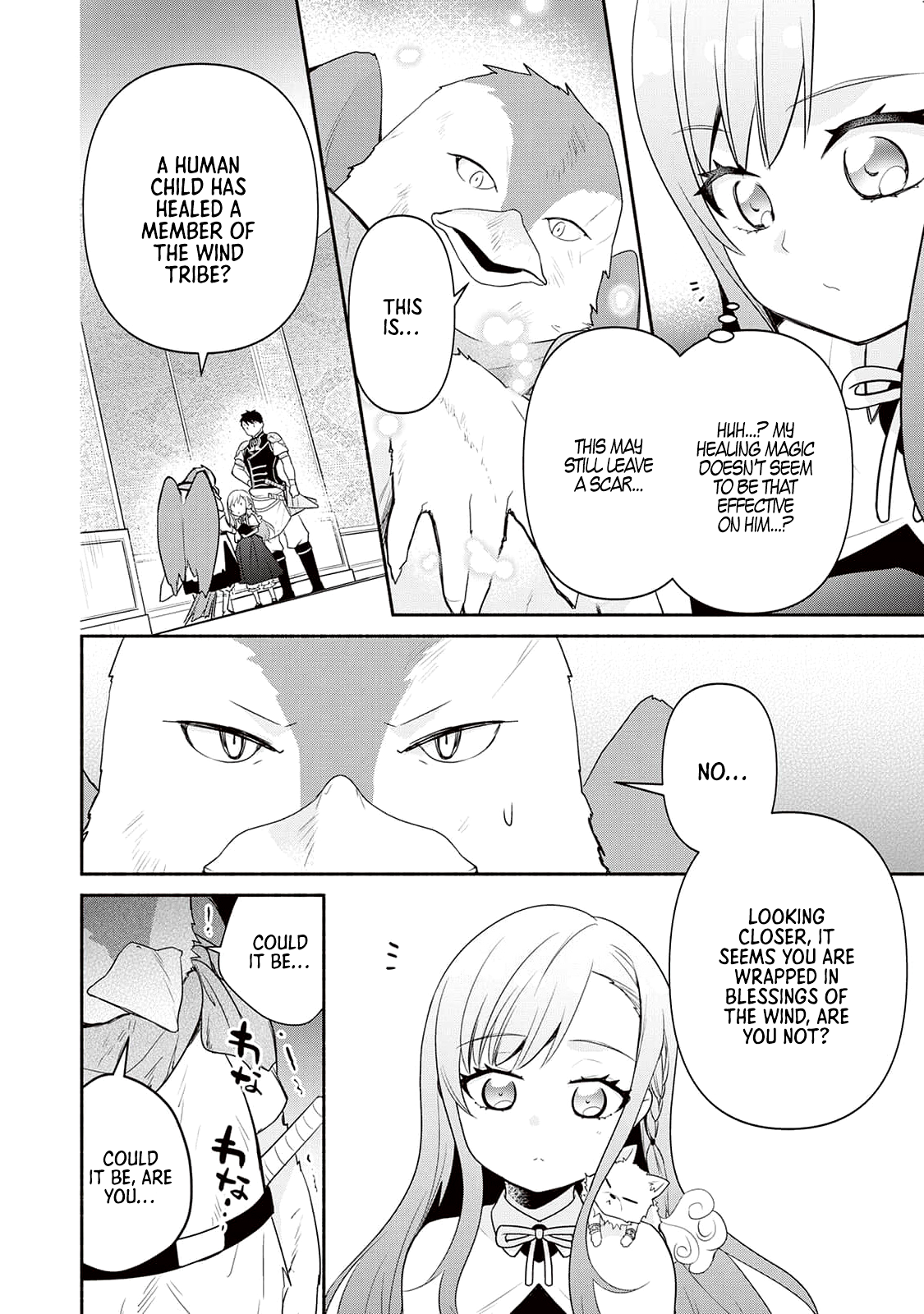 Tensei Youjo. Kamikemono to Ouji to, Saikyou no Ojisan Youhei-dan no Naka de Ikiru Chapter 5 - Page 10