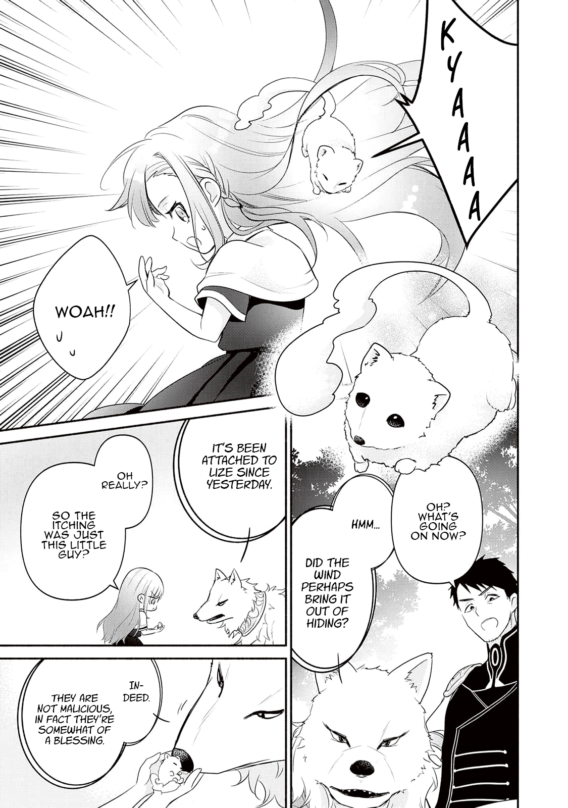 Tensei Youjo. Kamikemono to Ouji to, Saikyou no Ojisan Youhei-dan no Naka de Ikiru Chapter 6 - Page 19