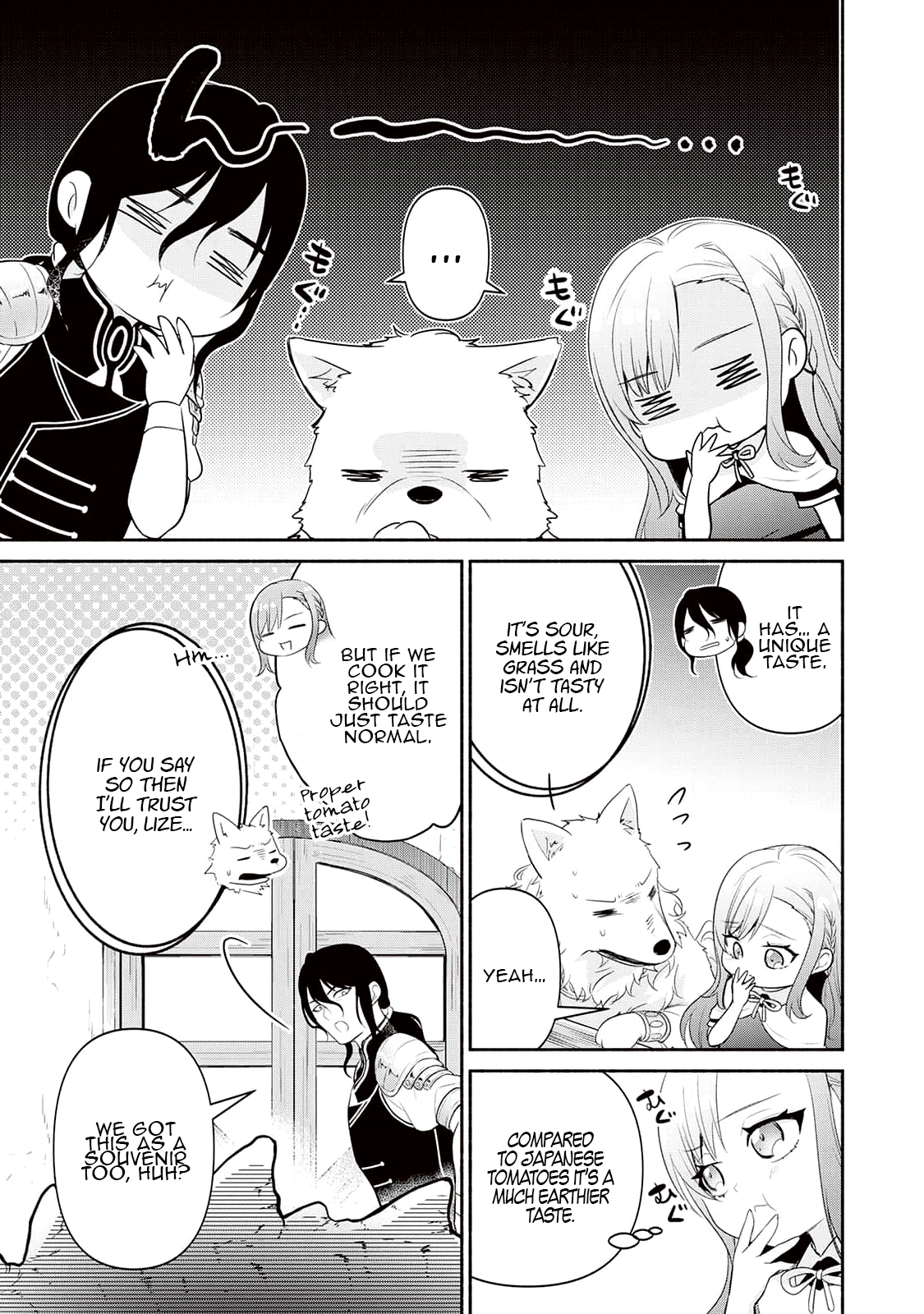 Tensei Youjo. Kamikemono to Ouji to, Saikyou no Ojisan Youhei-dan no Naka de Ikiru Chapter 6 - Page 3