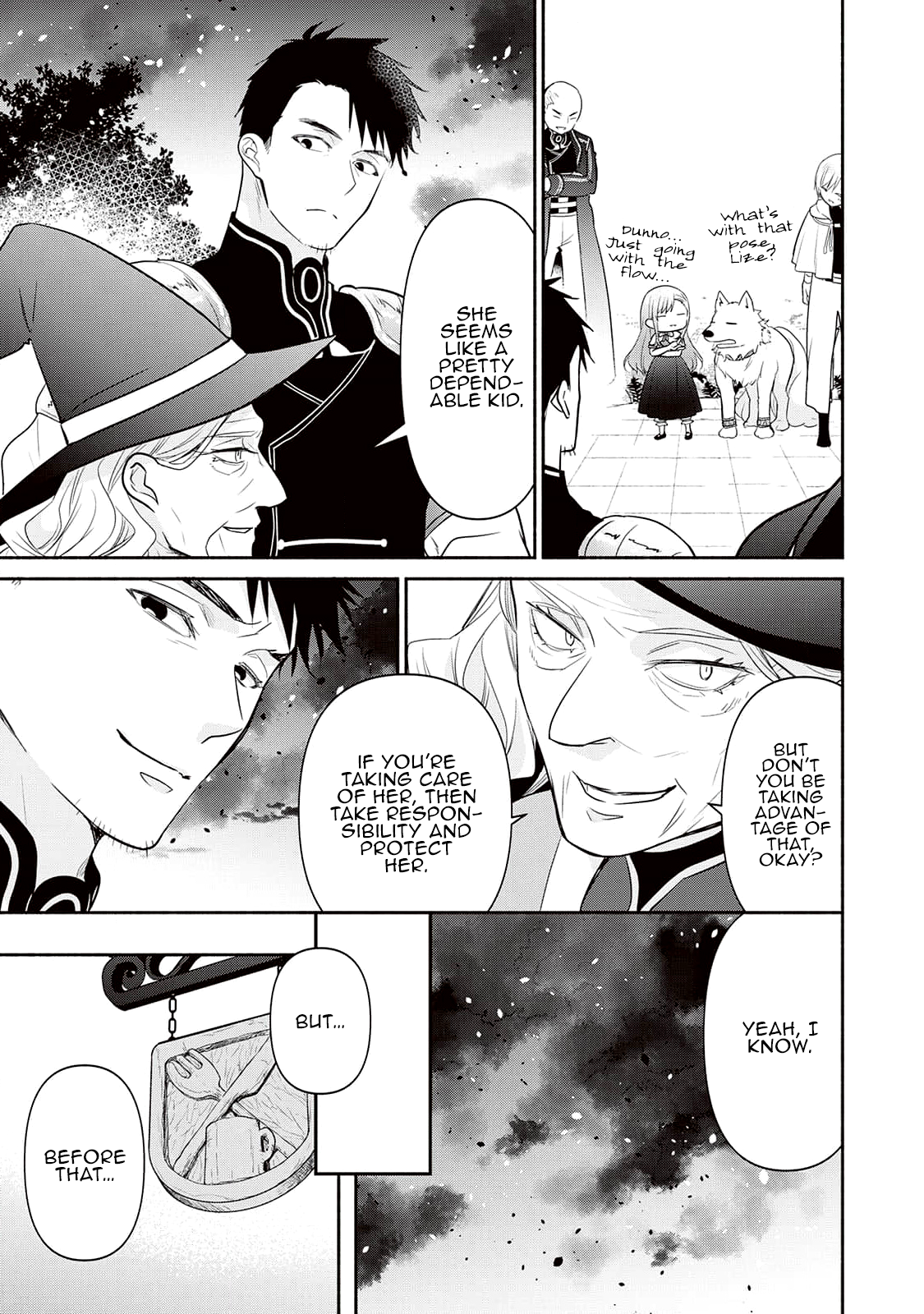 Tensei Youjo. Kamikemono to Ouji to, Saikyou no Ojisan Youhei-dan no Naka de Ikiru Chapter 7 - Page 21