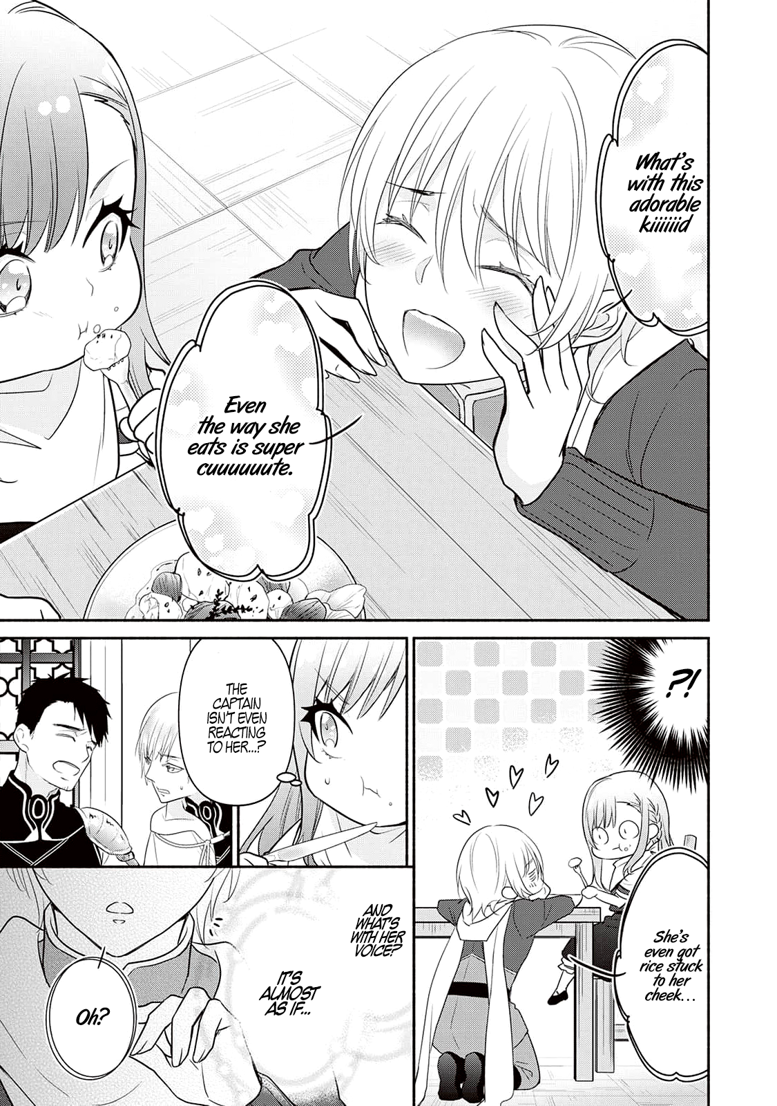 Tensei Youjo. Kamikemono to Ouji to, Saikyou no Ojisan Youhei-dan no Naka de Ikiru Chapter 7 - Page 23