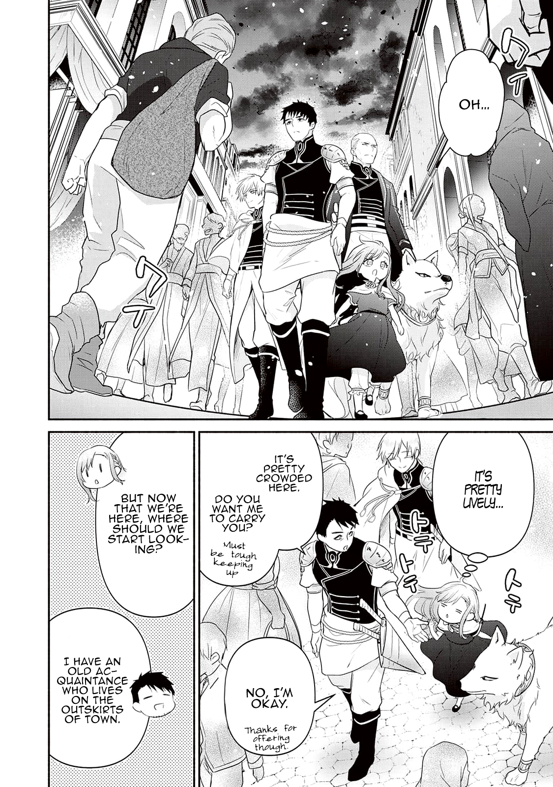 Tensei Youjo. Kamikemono to Ouji to, Saikyou no Ojisan Youhei-dan no Naka de Ikiru Chapter 7 - Page 8