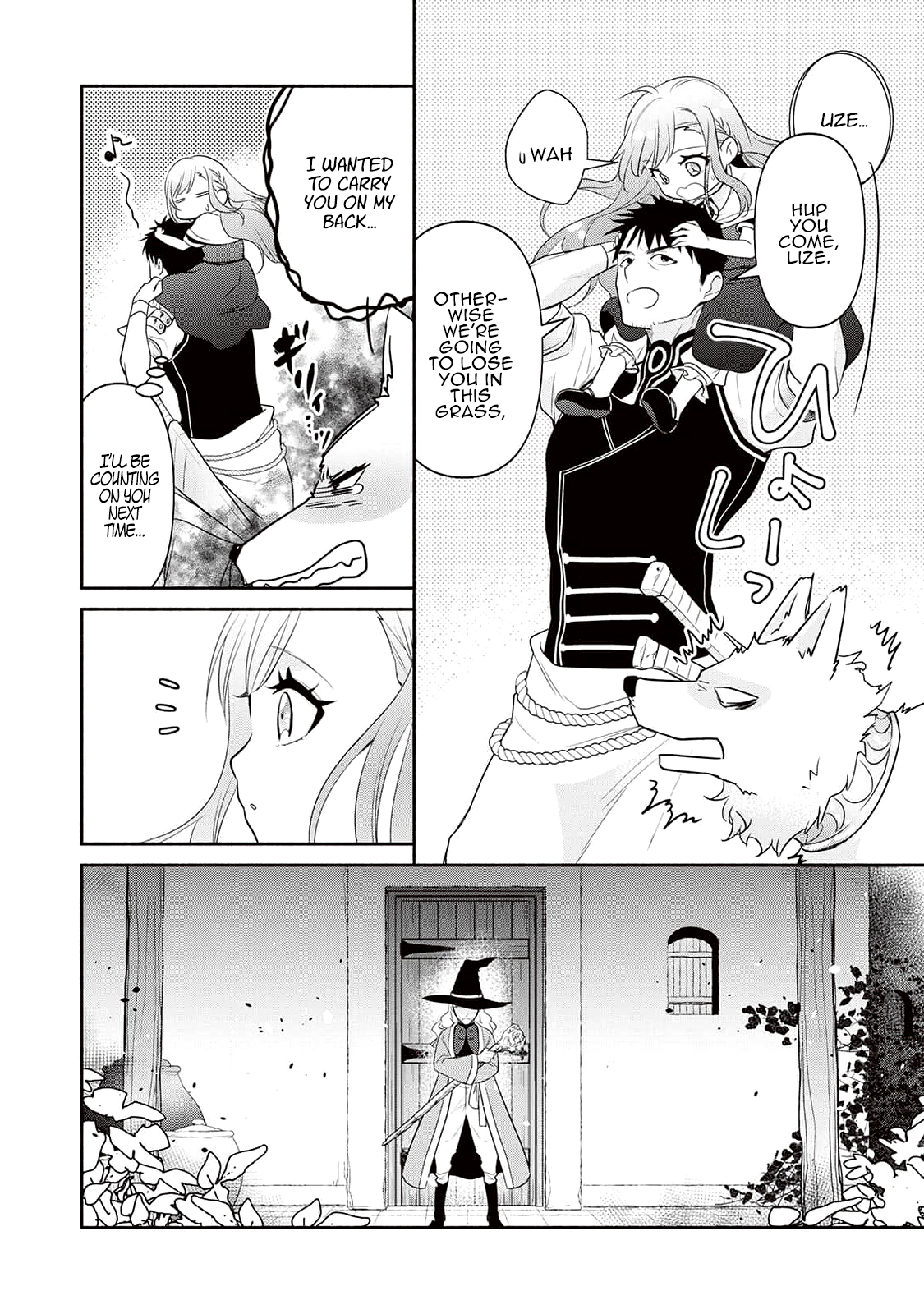 Tensei Youjo. Kamikemono to Ouji to, Saikyou no Ojisan Youhei-dan no Naka de Ikiru Chapter 7 - Page 10