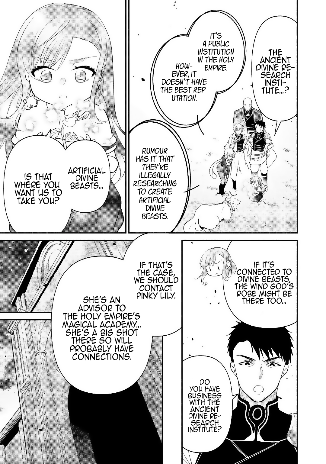 Tensei Youjo. Kamikemono to Ouji to, Saikyou no Ojisan Youhei-dan no Naka de Ikiru Chapter 8 - Page 17