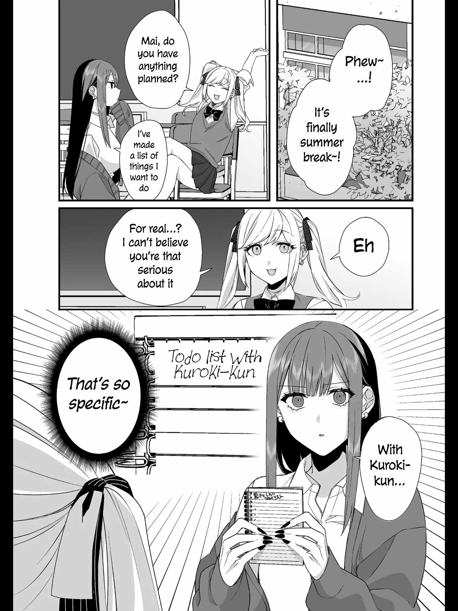 That Girl Is Cute… But Dangerous? Chapter 32 - Page 1