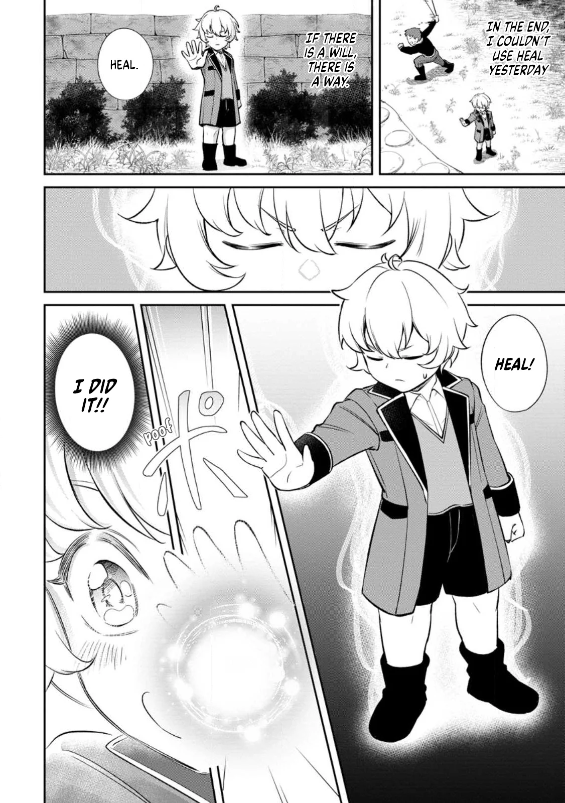 That Time I Got Reincarnated With Talent ~I’ll Work Hard Even If I Go to Another World~ Chapter 2.1 - Page 8