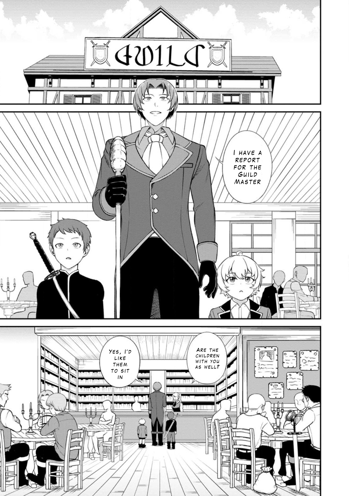 That Time I Got Reincarnated With Talent ~I’ll Work Hard Even If I Go to Another World~ Chapter 4.1 - Page 1