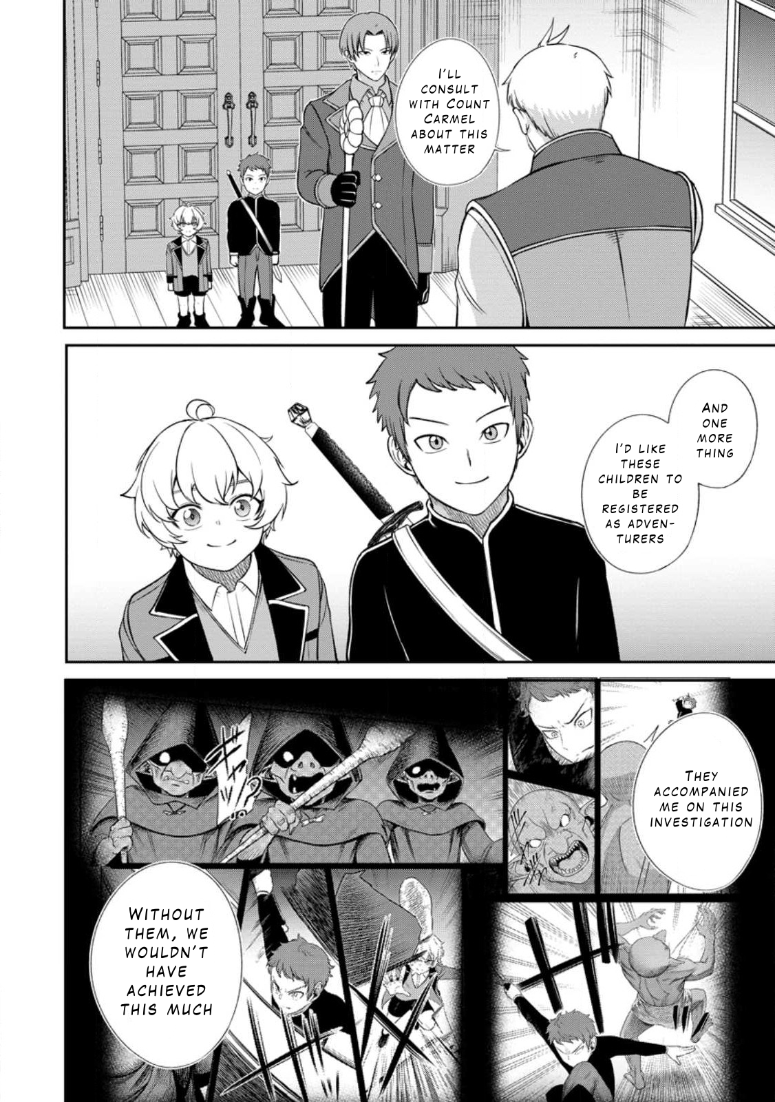 That Time I Got Reincarnated With Talent ~I’ll Work Hard Even If I Go to Another World~ Chapter 4.1 - Page 4