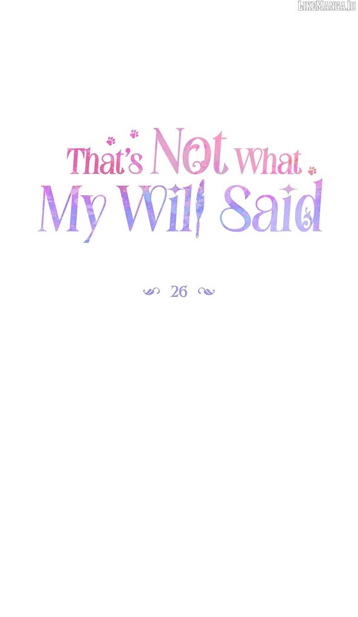 That’s Not What My Will Said Chapter 26 - Page 37