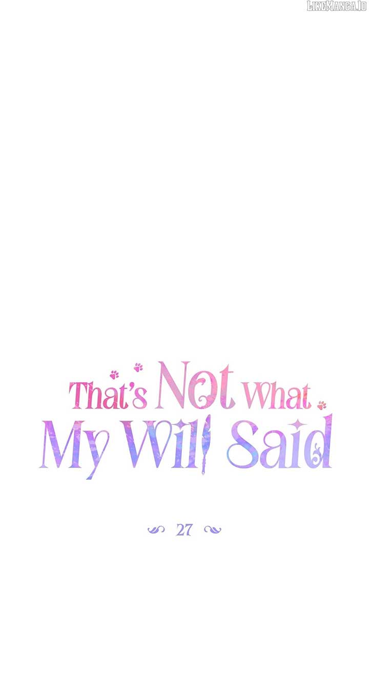 That’s Not What My Will Said Chapter 27 - Page 30
