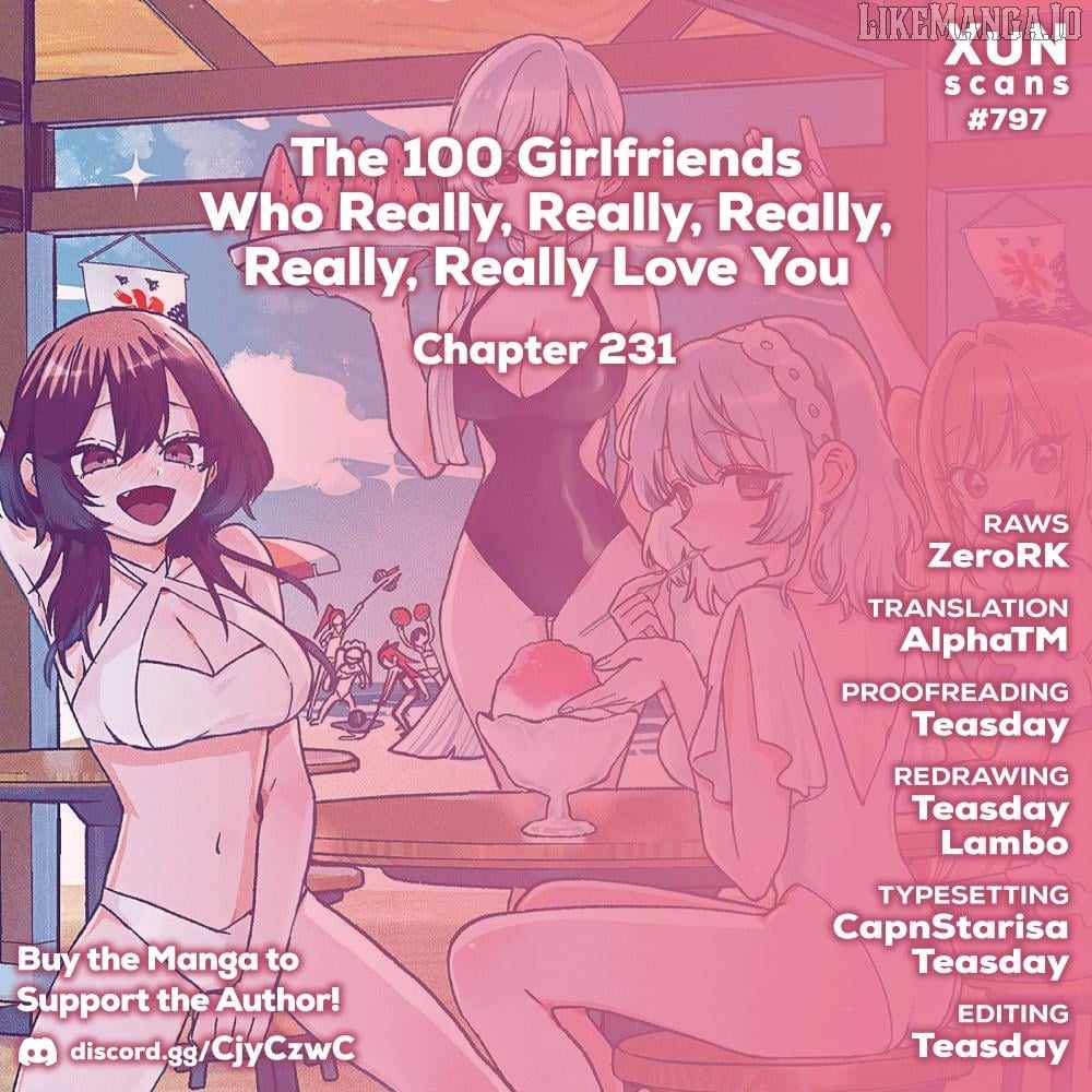 The 100 Girlfriends Who Really, Really, Really, Really, Really Love You Chapter 231 - Page 1
