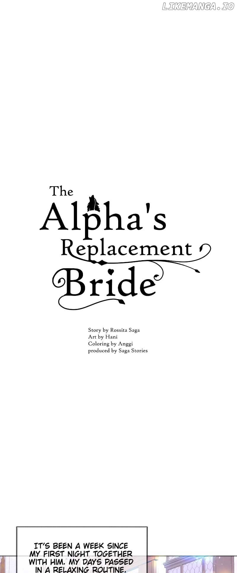 The Alpha’s Replacement Bride Chapter 5 - Page 1