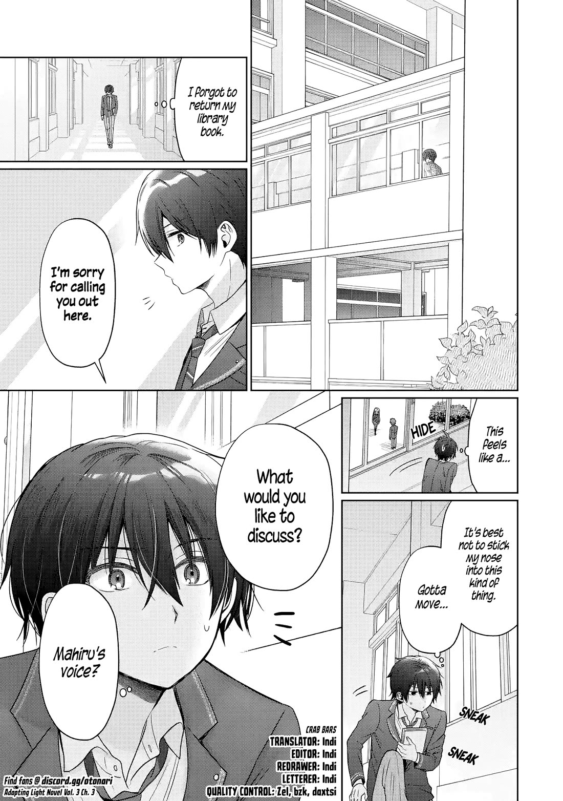The Angel Next Door Spoils Me Rotten Chapter 25.3 - Page 1