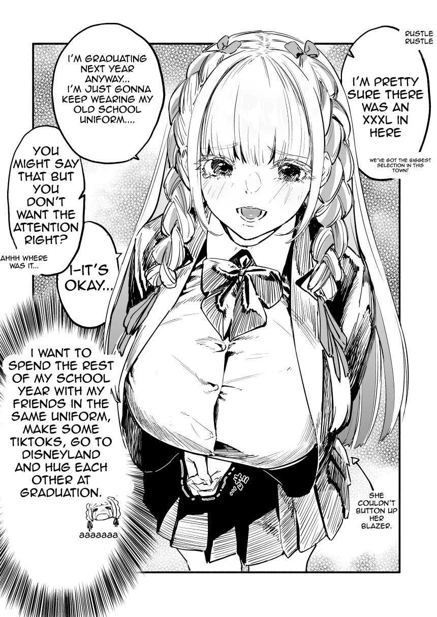 The Angelic Yet Devilish Transfer Student With Big Tits Chapter 16.5 - Page 1