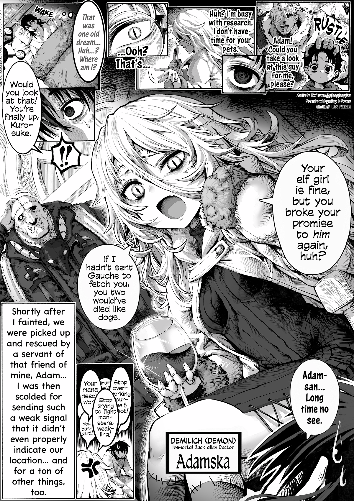 The Apothecary Is Gonna Make This Ragged Elf Happy Chapter 32 - Page 1
