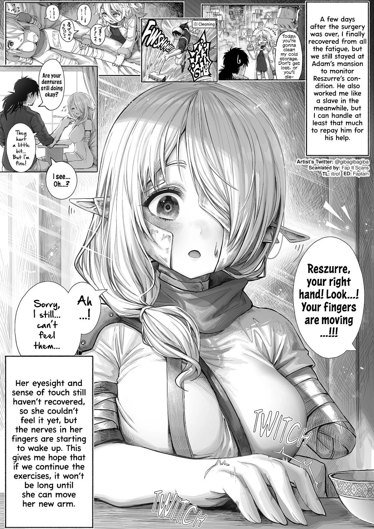 The Apothecary Is Gonna Make This Ragged Elf Happy Chapter 38 - Page 1