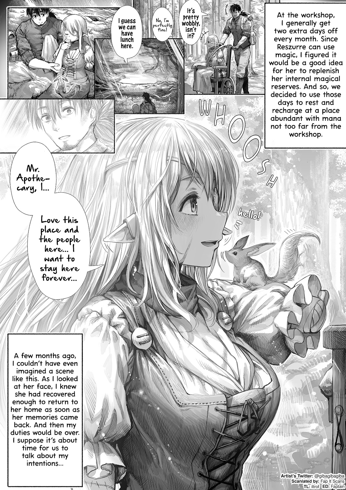 The Apothecary Is Gonna Make This Ragged Elf Happy Chapter 47 - Page 1