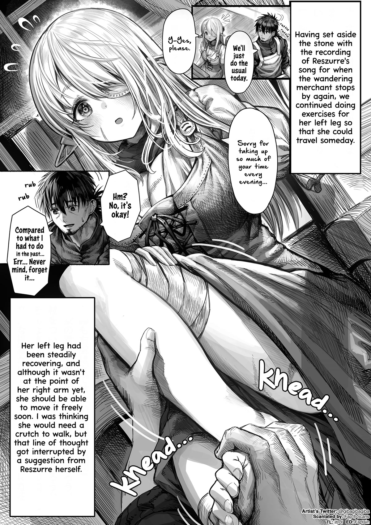 The Apothecary Is Gonna Make This Ragged Elf Happy Chapter 58 - Page 1