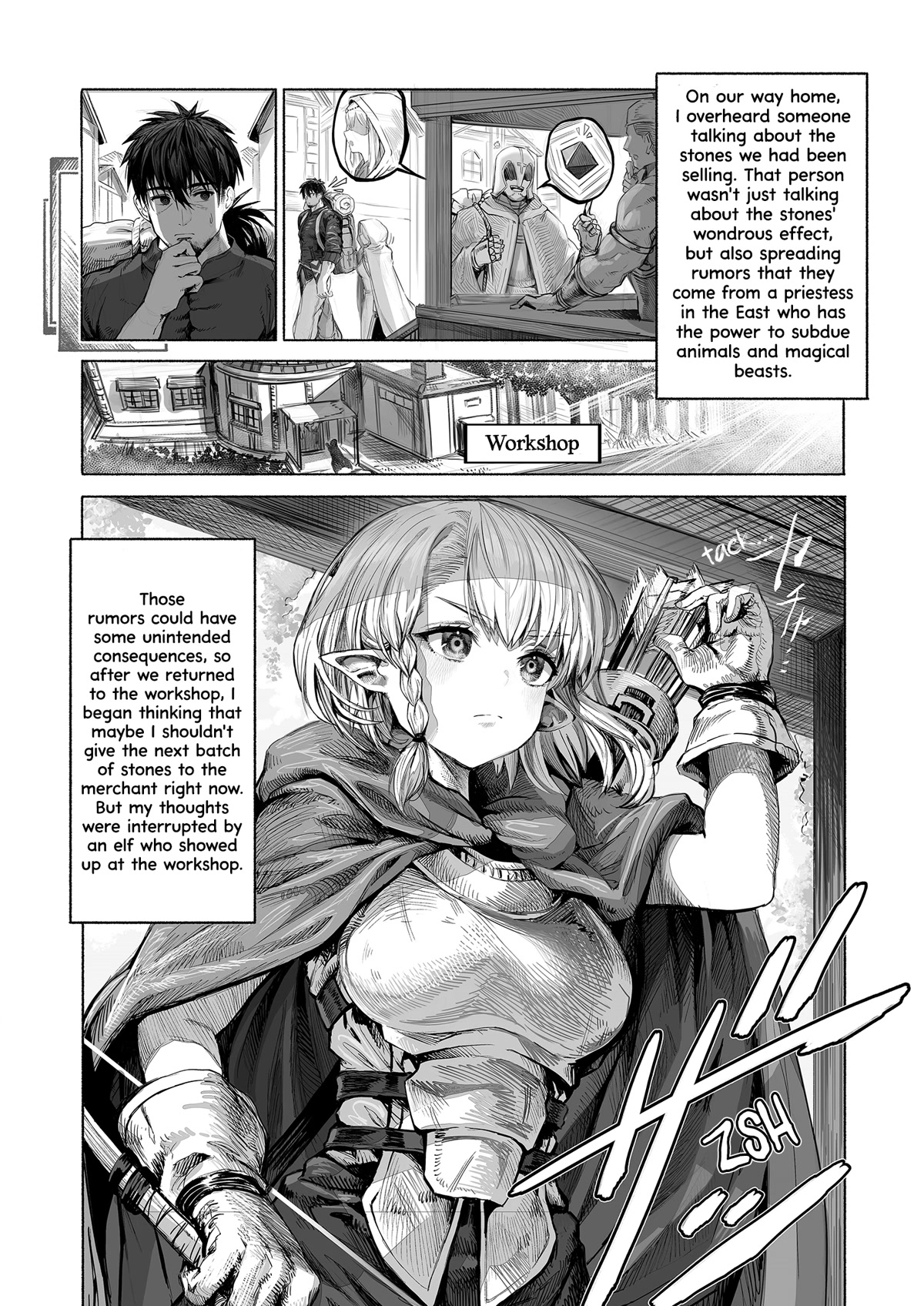 The Apothecary Is Gonna Make This Ragged Elf Happy Chapter 62 - Page 1