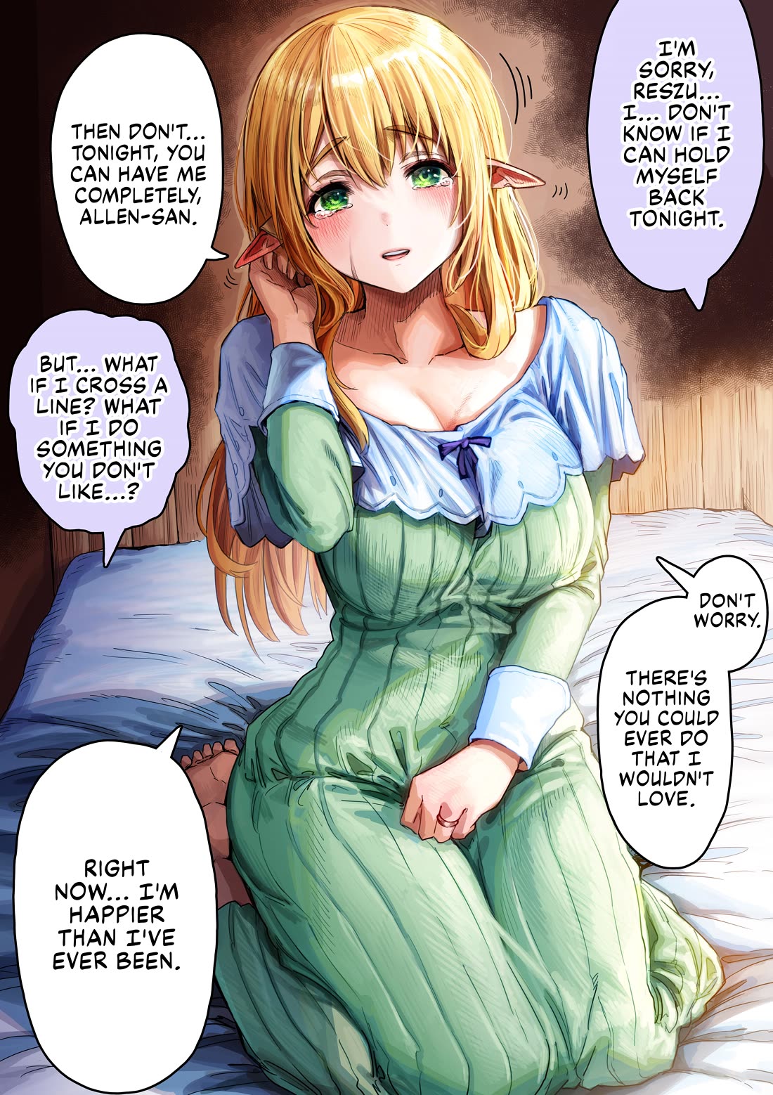 The Apothecary Is Gonna Make This Ragged Elf Happy Chapter 64.8 - Page 1