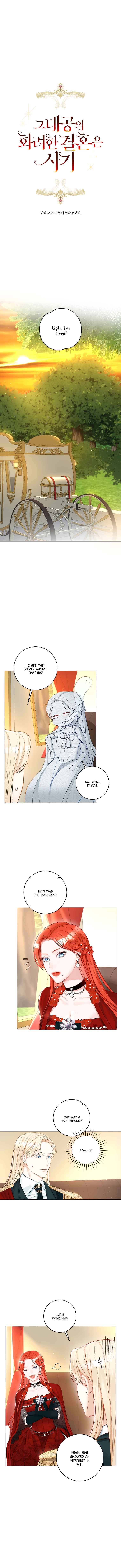 The Archduke’s Gorgeous Wedding Was a Fraud Chapter 13 - Page 1