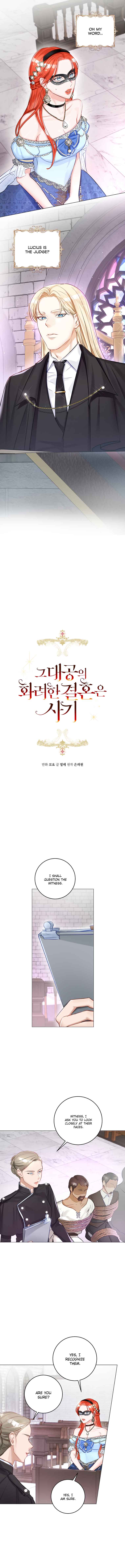 The Archduke’s Gorgeous Wedding Was a Fraud Chapter 15 - Page 1