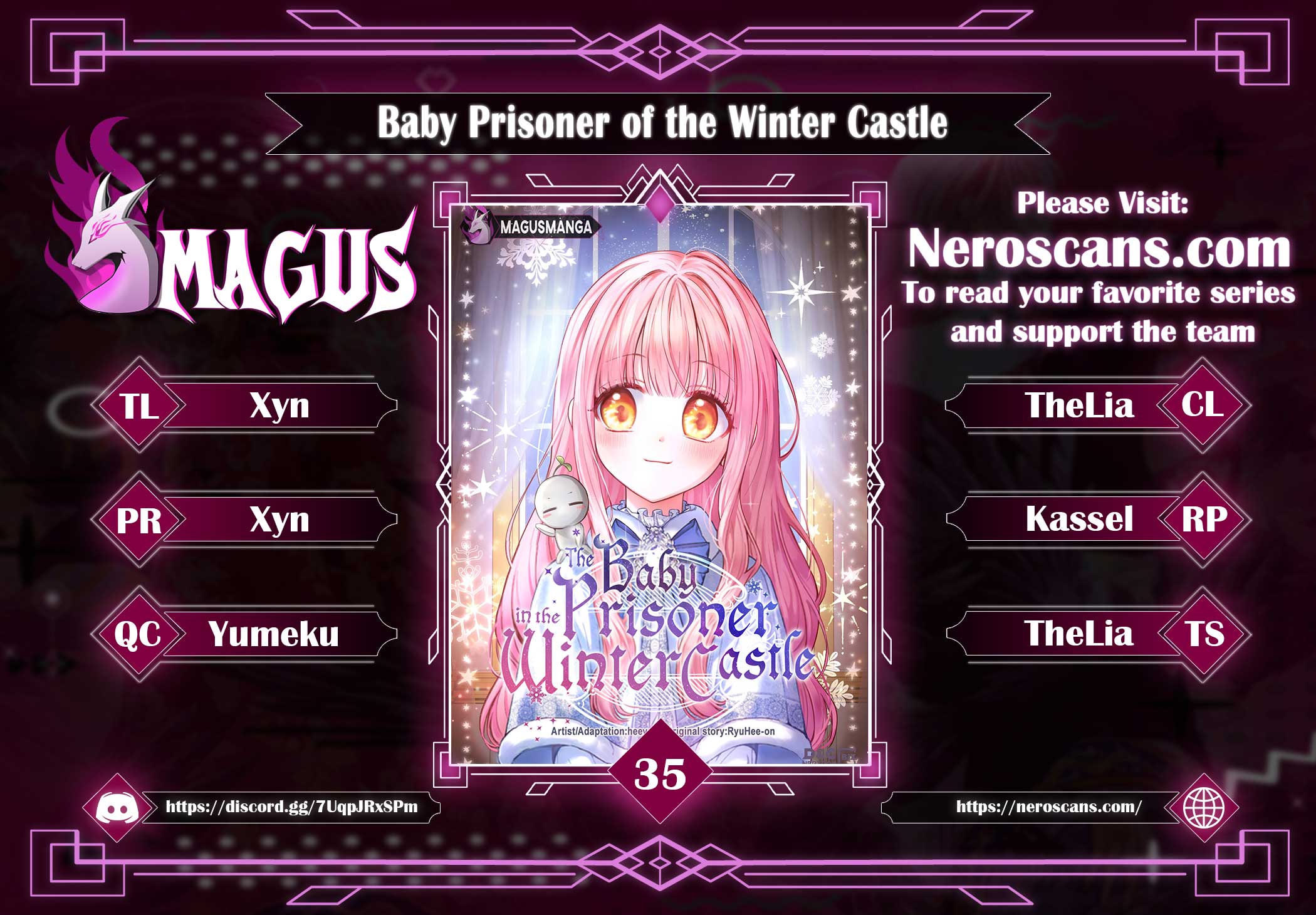 The Baby Prisoner in the Winter Castle Chapter 35 - Page 0