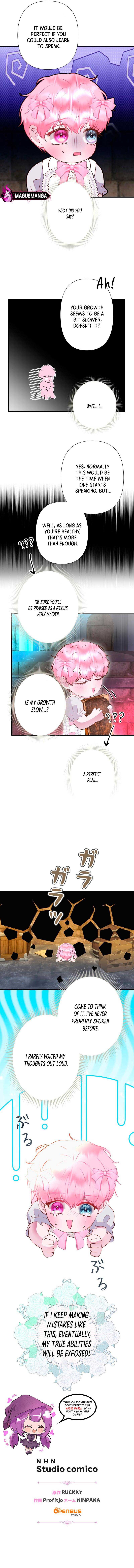 The Baby Saint Wants to Avoid a Bad Future You Will Give Birth to Me Later Chapter 11 - Page 8