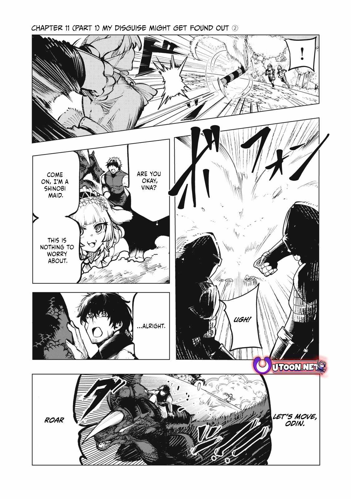 The Banished Dragon Master Becomes a Warrior in the Neighboring Country Where He Was Picked up Chapter 11.2 - Page 1