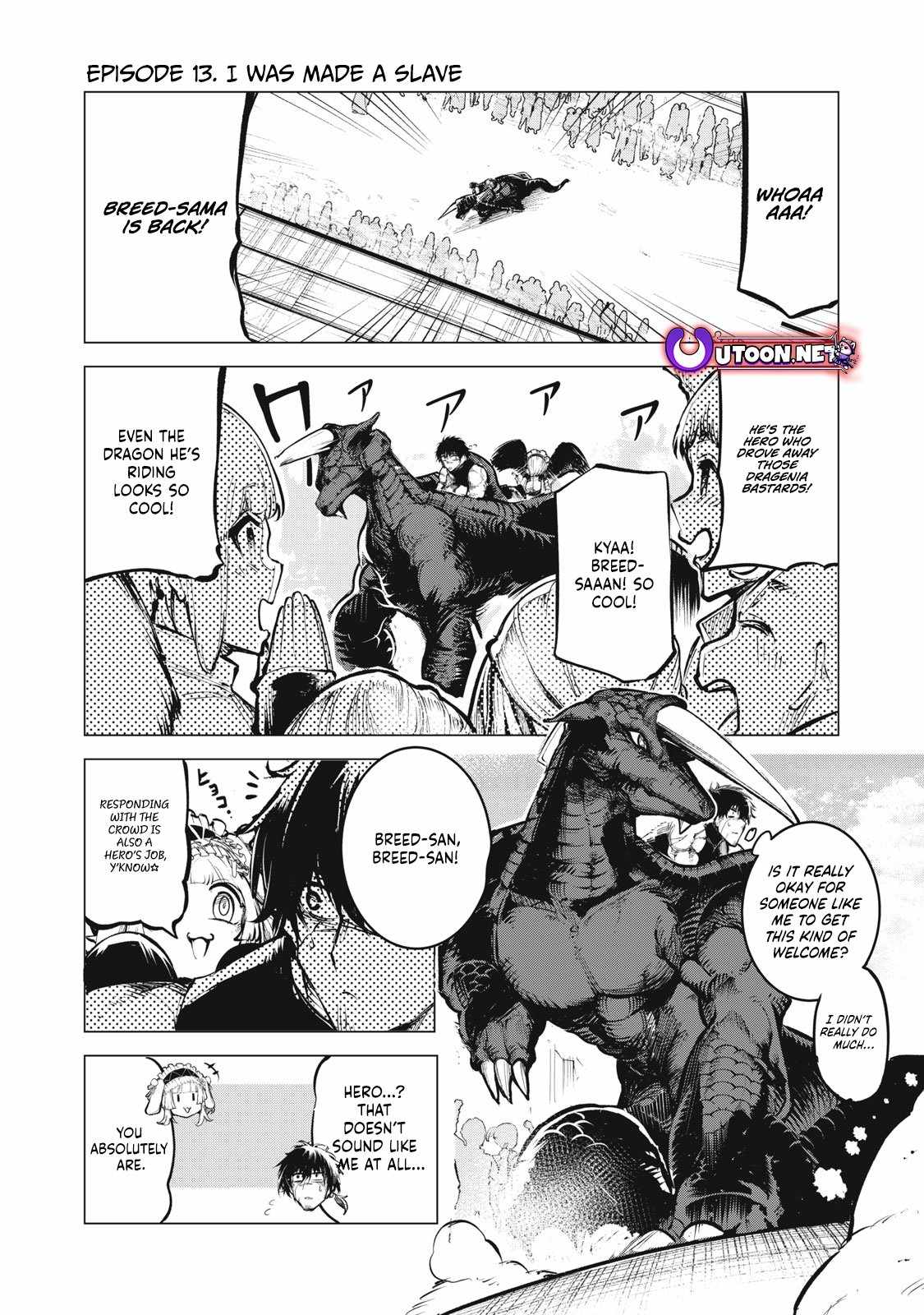 The Banished Dragon Master Becomes a Warrior in the Neighboring Country Where He Was Picked up Chapter 13 - Page 1