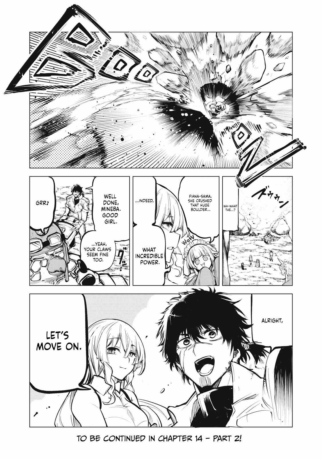 The Banished Dragon Master Becomes a Warrior in the Neighboring Country Where He Was Picked up Chapter 14.1 - Page 13