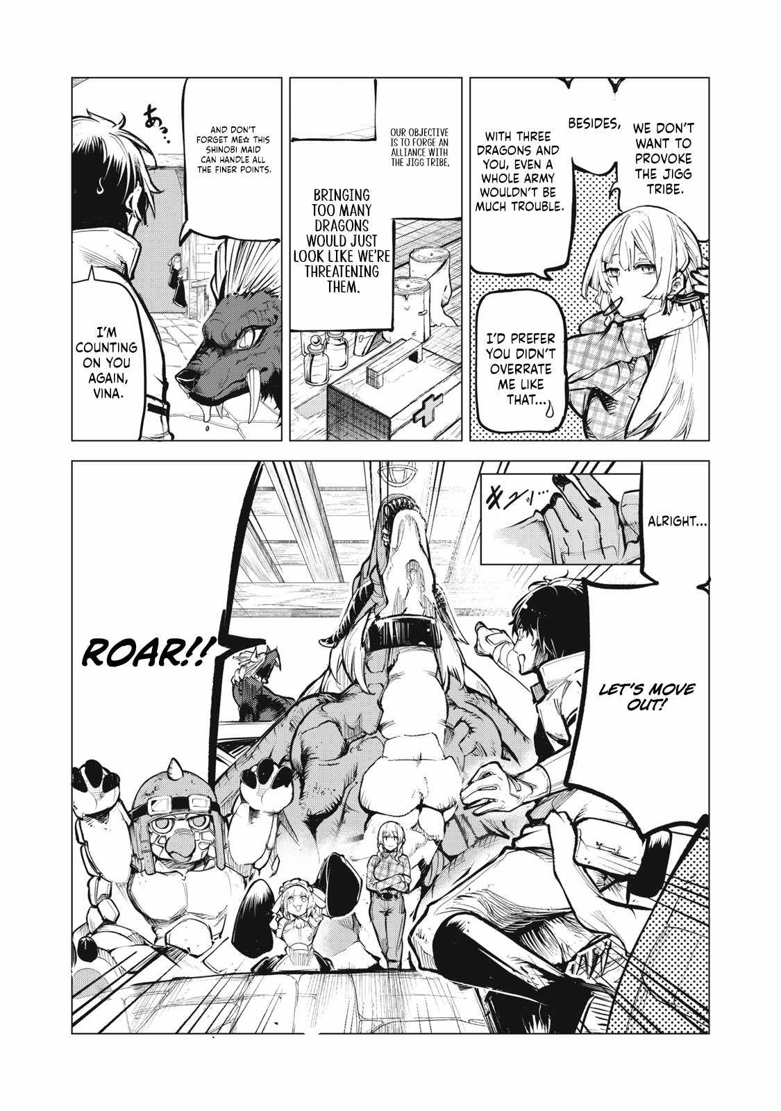 The Banished Dragon Master Becomes a Warrior in the Neighboring Country Where He Was Picked up Chapter 14.1 - Page 3