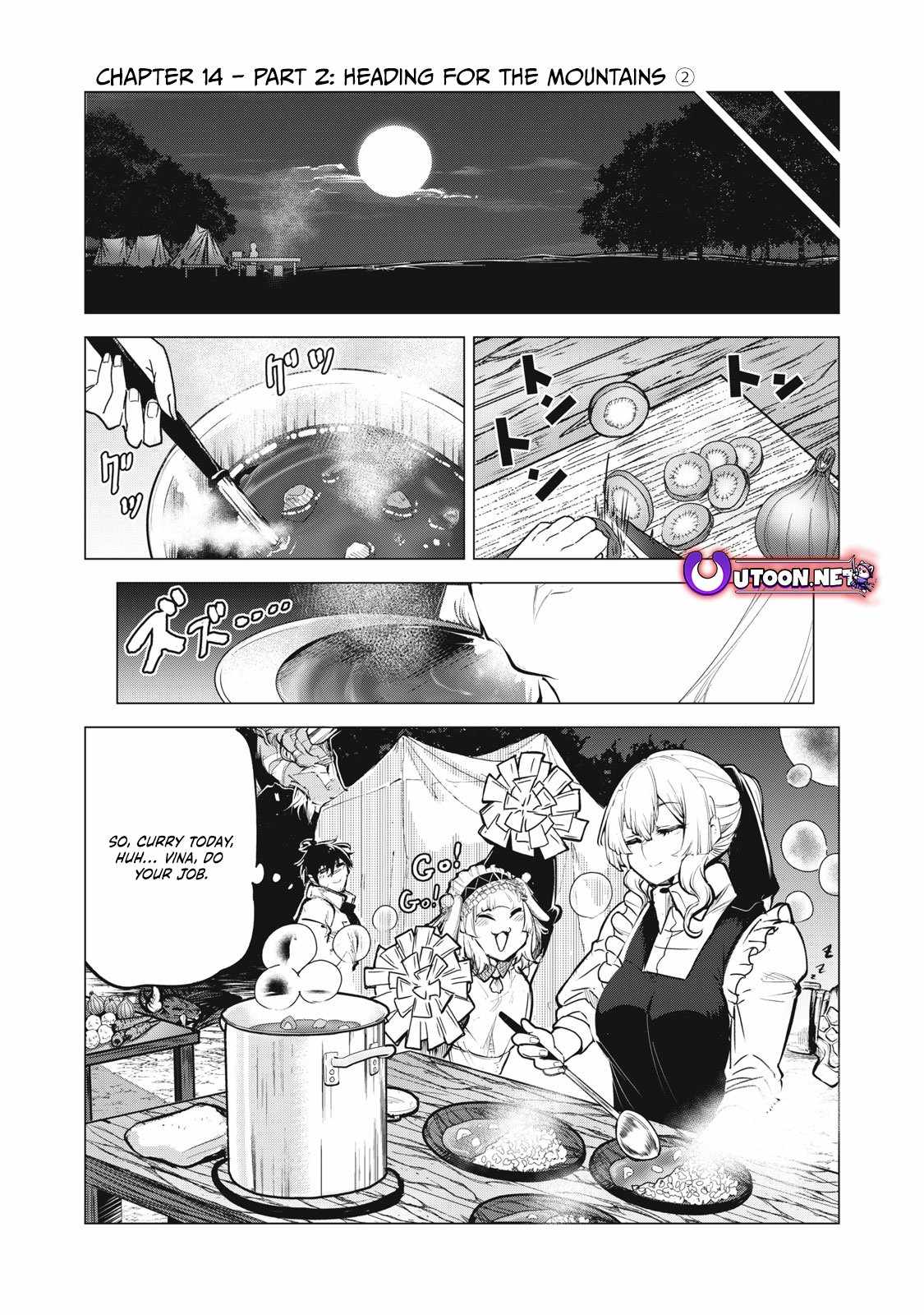 The Banished Dragon Master Becomes a Warrior in the Neighboring Country Where He Was Picked up Chapter 14.2 - Page 1