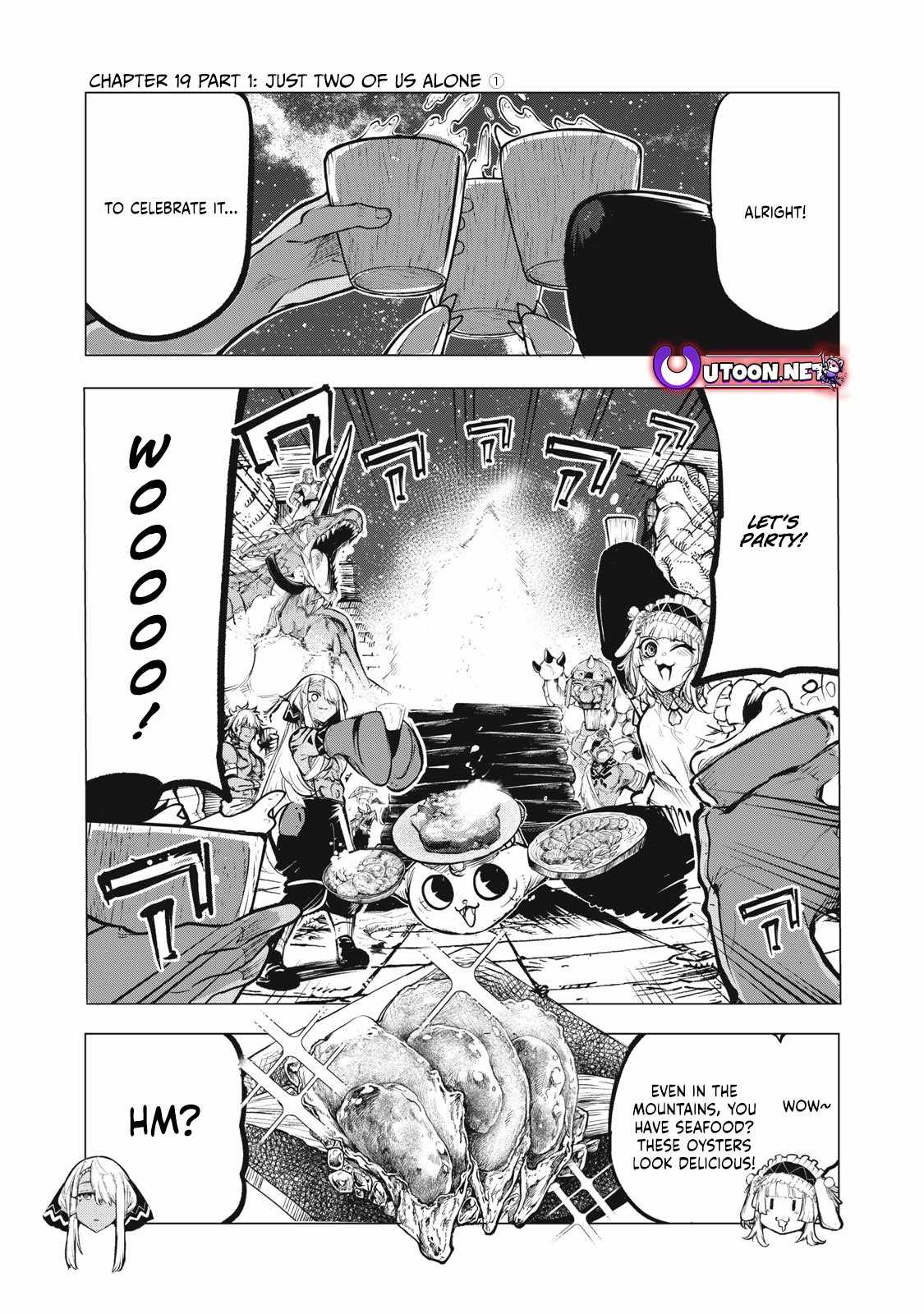 The Banished Dragon Master Becomes a Warrior in the Neighboring Country Where He Was Picked up Chapter 19.1 - Page 1